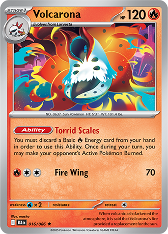 Volcarona (BLK 016)