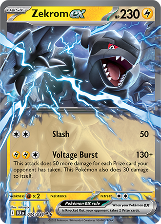 Zekrom ex (BLK 034)