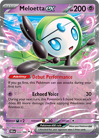 Meloetta ex (BLK 044)
