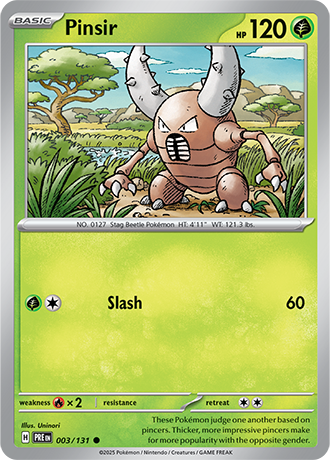 Pinsir (PRE 003)