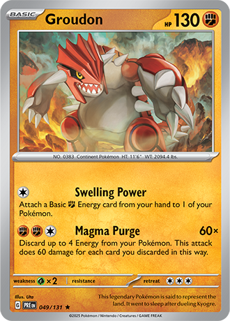Groudon (PRE 049)