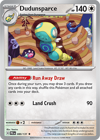 Dudunsparce (PRE 080)