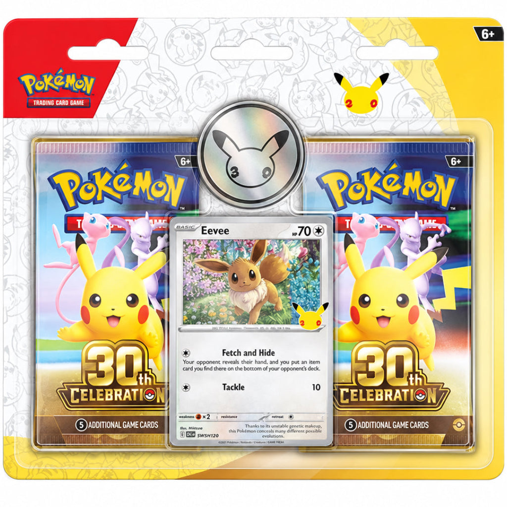 Pokemon 30th Celebration 2-Pack Blister: Eevee