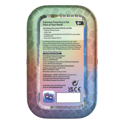 [Pré-Venda] Pokémon Lumiose City Mini Tins EN - Envio Aleatório