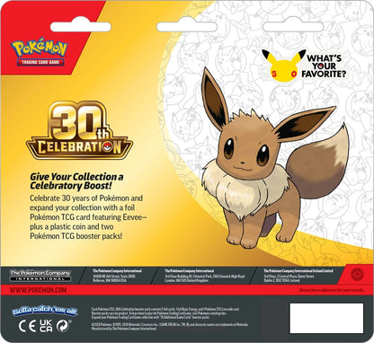 Pokemon 30th Celebration 2-Pack Blister: Eevee