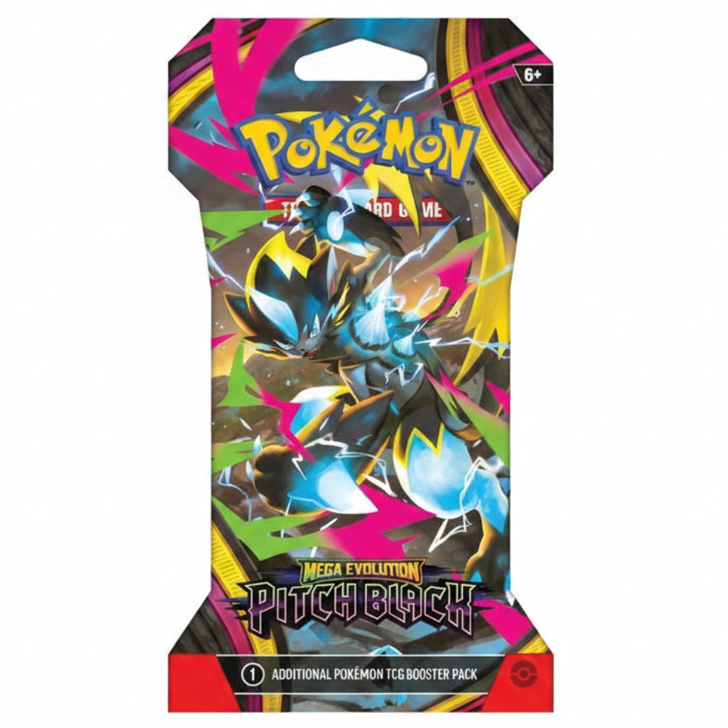 Pokémon TCG Mega Evolution: Pitch Black Sleeved Booster Pack