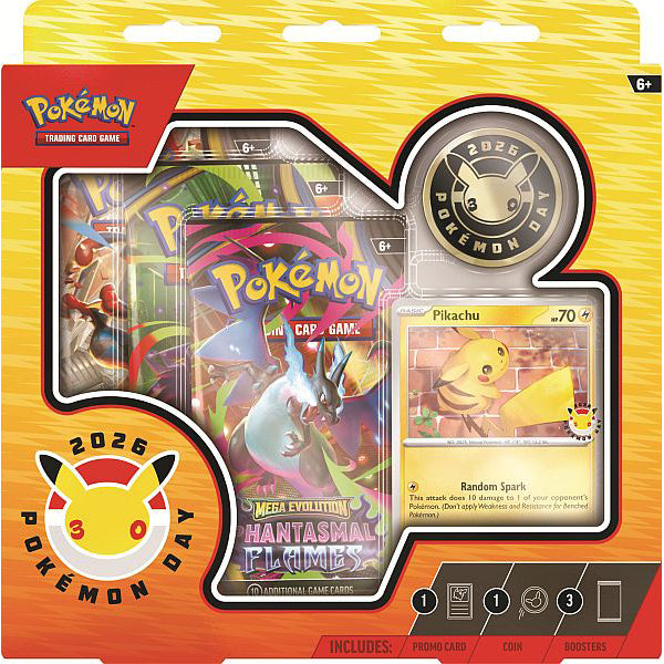 Pokemon Day 2026 Collection Blister: Pikachu (3 Boosters)