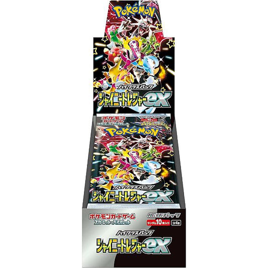 [Pré-Venda] Pokémon Shiny Treasures ex Booster Box - Japonês sv4a