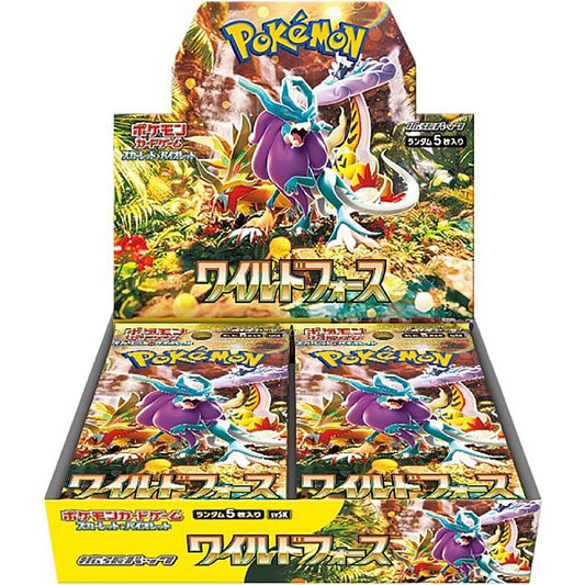 Pokémon Wild Force Booster Box - Japonês sv5k