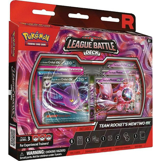Pokemon TCG League Battle Deck: Team Rocket's Mewtwo ex (2025)