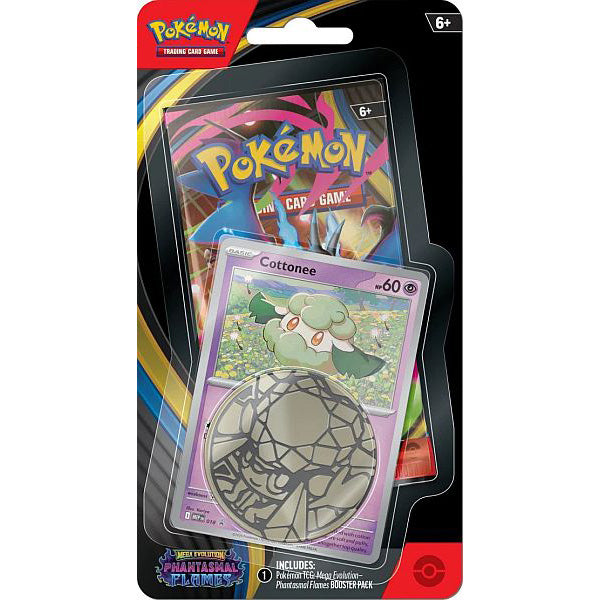 Pokemon TCG: Mega Evolution 2 - Phantasmal Flames Checklane Blister - Cottonee