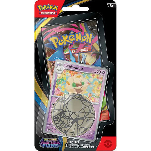 Pokemon TCG: Mega Evolution 2 - Phantasmal Flames Checklane Blister - Whimsicott