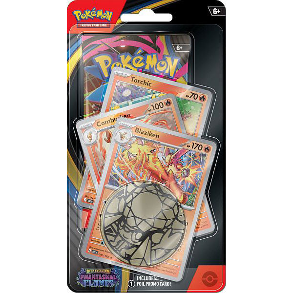 Pokémon TCG: Mega Evolution 2 - Phantasmal Flames Premium Checklane Blister - Blaziken