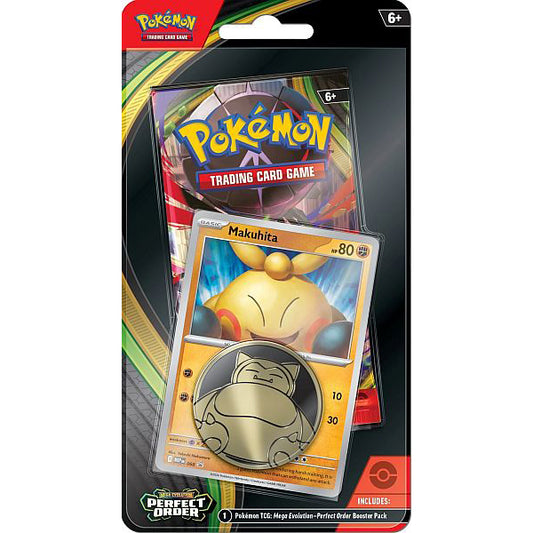 Pokemon TCG: Mega Evolution 3 - Perfect Order Checklane Blister - Makuhita