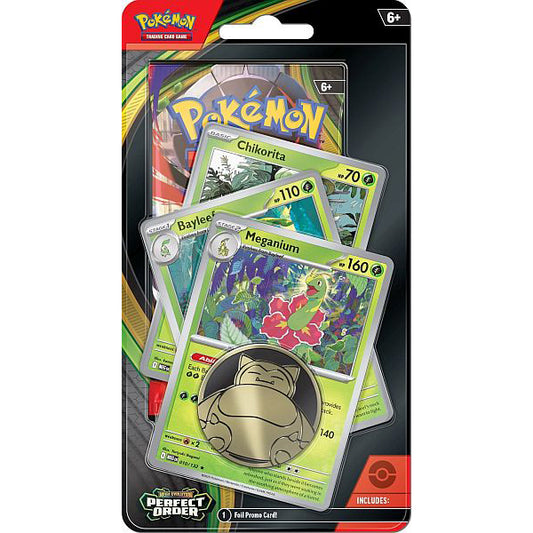 Pokemon TCG: Mega Evolution 3 - Perfect Order Premium Checklane Blister - Meganium