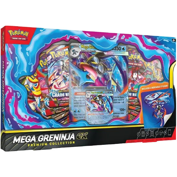 Pokémon TCG: Mega Greninja ex Premium Collection Box