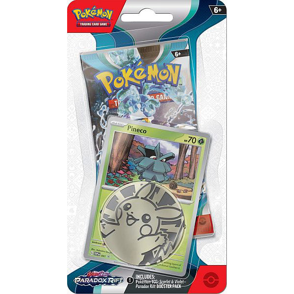 Pokemon TCG: SV4 - Paradox Rift Checklane Blister - Pineco