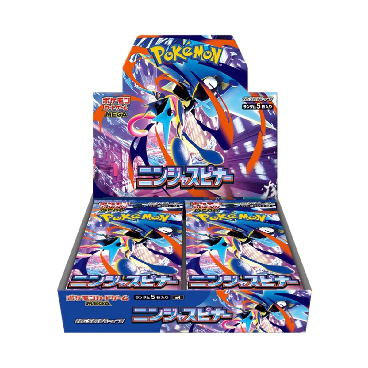 [Pré-Venda] Pokémon Ninja Spinner Booster Box - Japonês m4