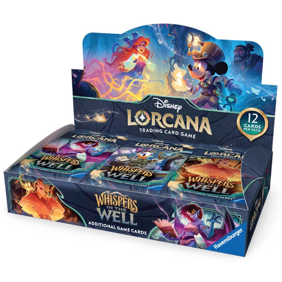 Disney Lorcana TCG: Set 10 - Whispers in the Well - Booster Box Display