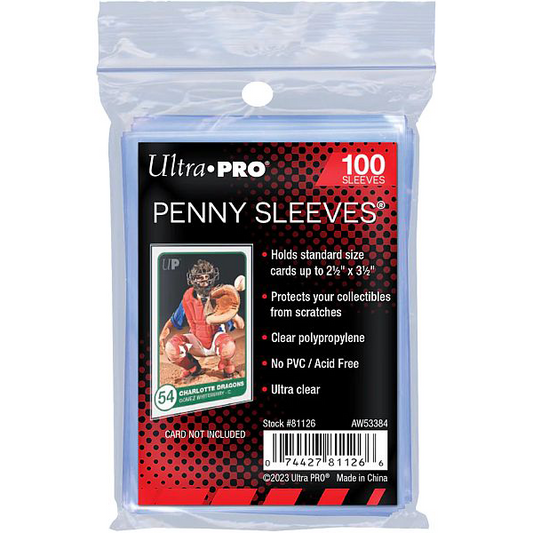Ultra Pro Basic Soft Sleeves (Transparente) - 100 Unidades
